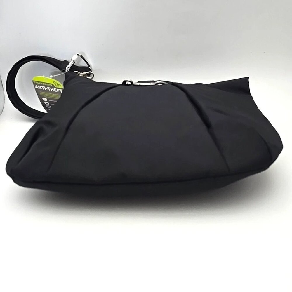 Travelon Crossbody Bag Black Color Nylon Anti-Theft Women's Purse - Picture 5 of 12